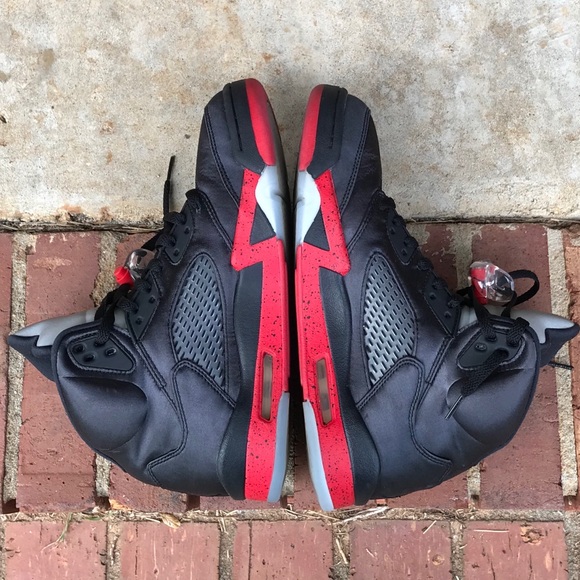 Air Jordan Retro 5 Satin Bred Sz 9 - Picture 5 of 12